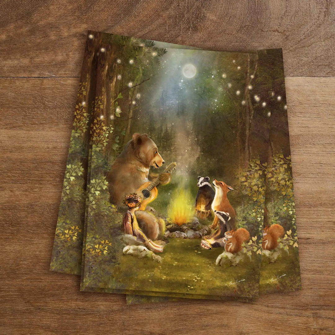 Kaart Campfire Song
