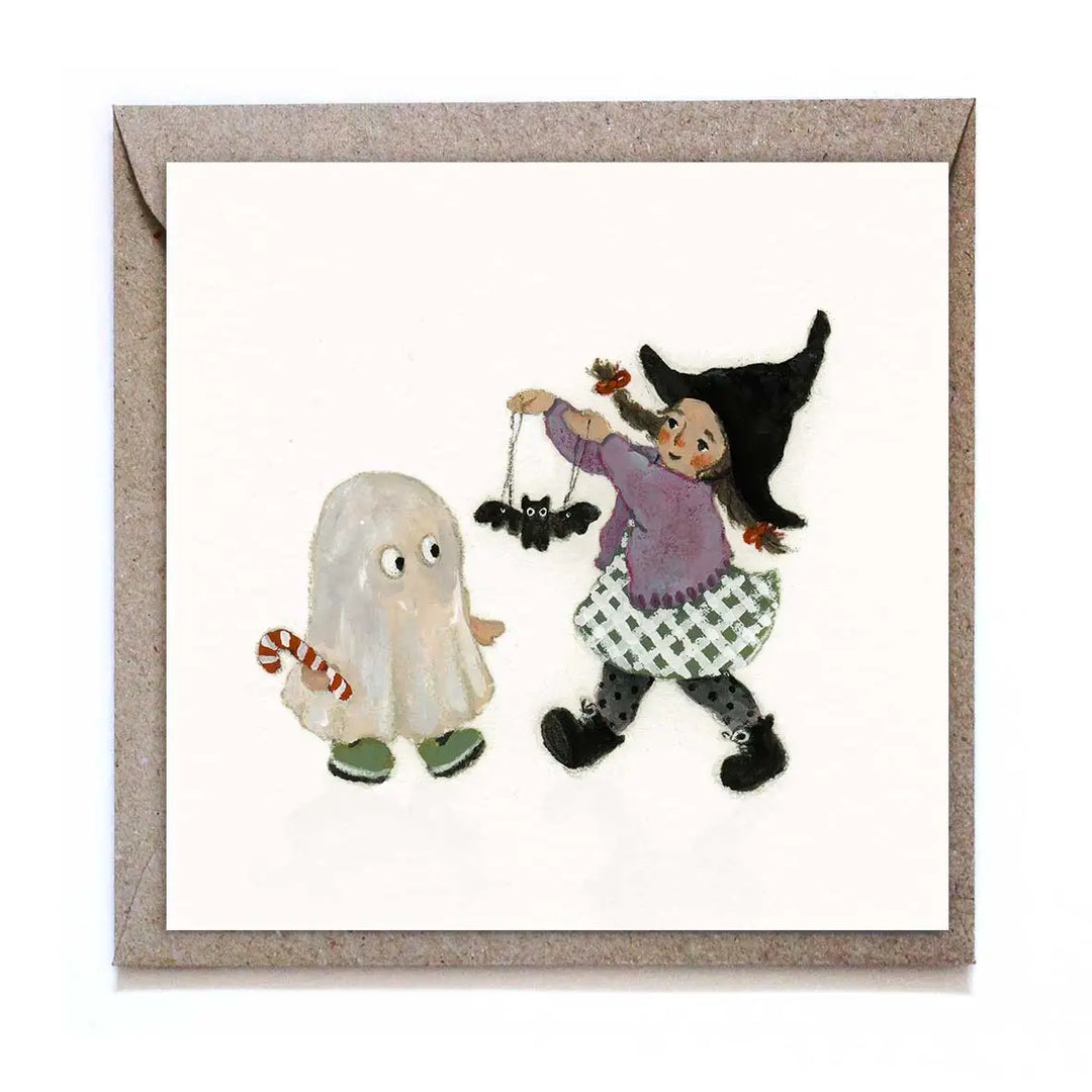 Kaart Ghost and Witch