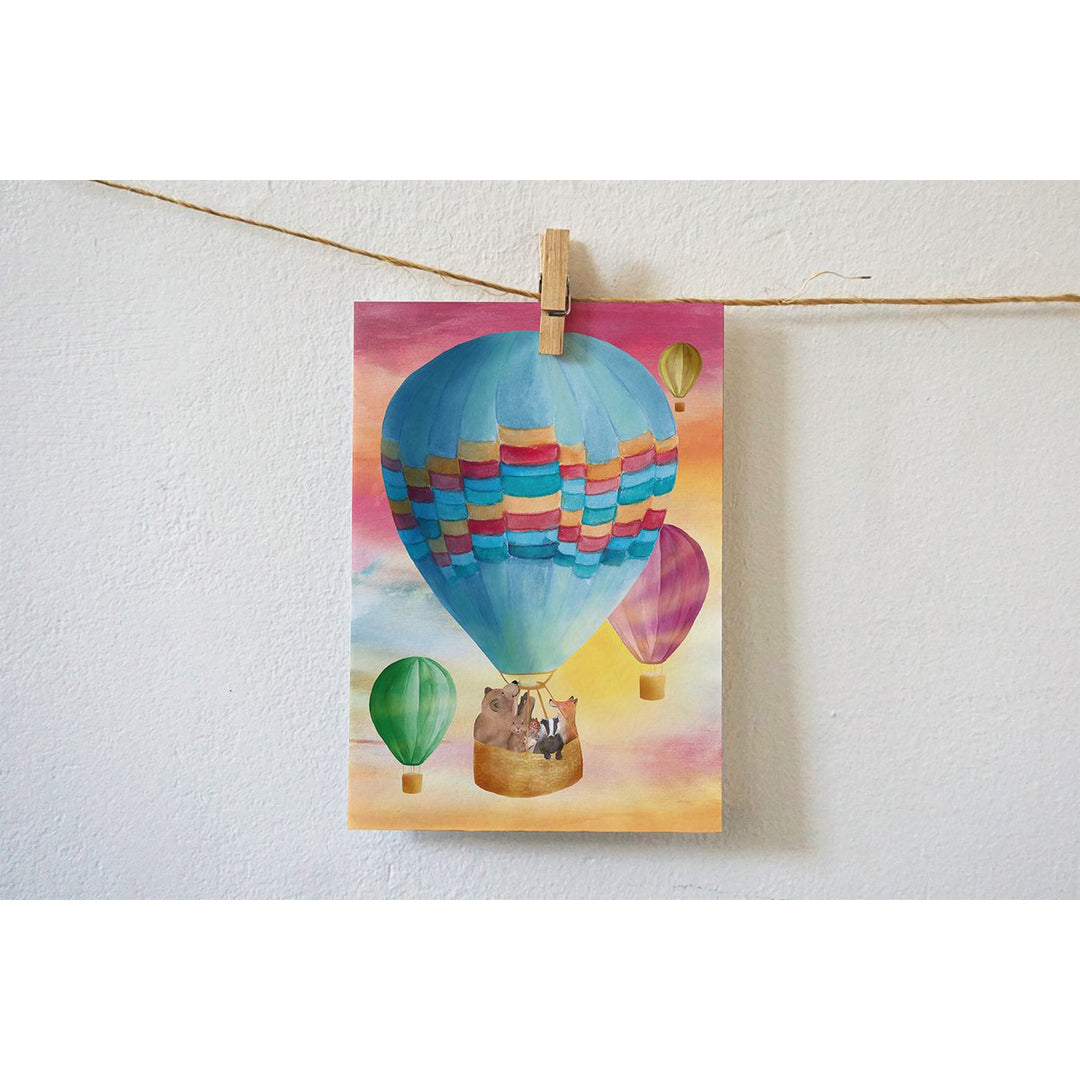 Kaart Luchtballon