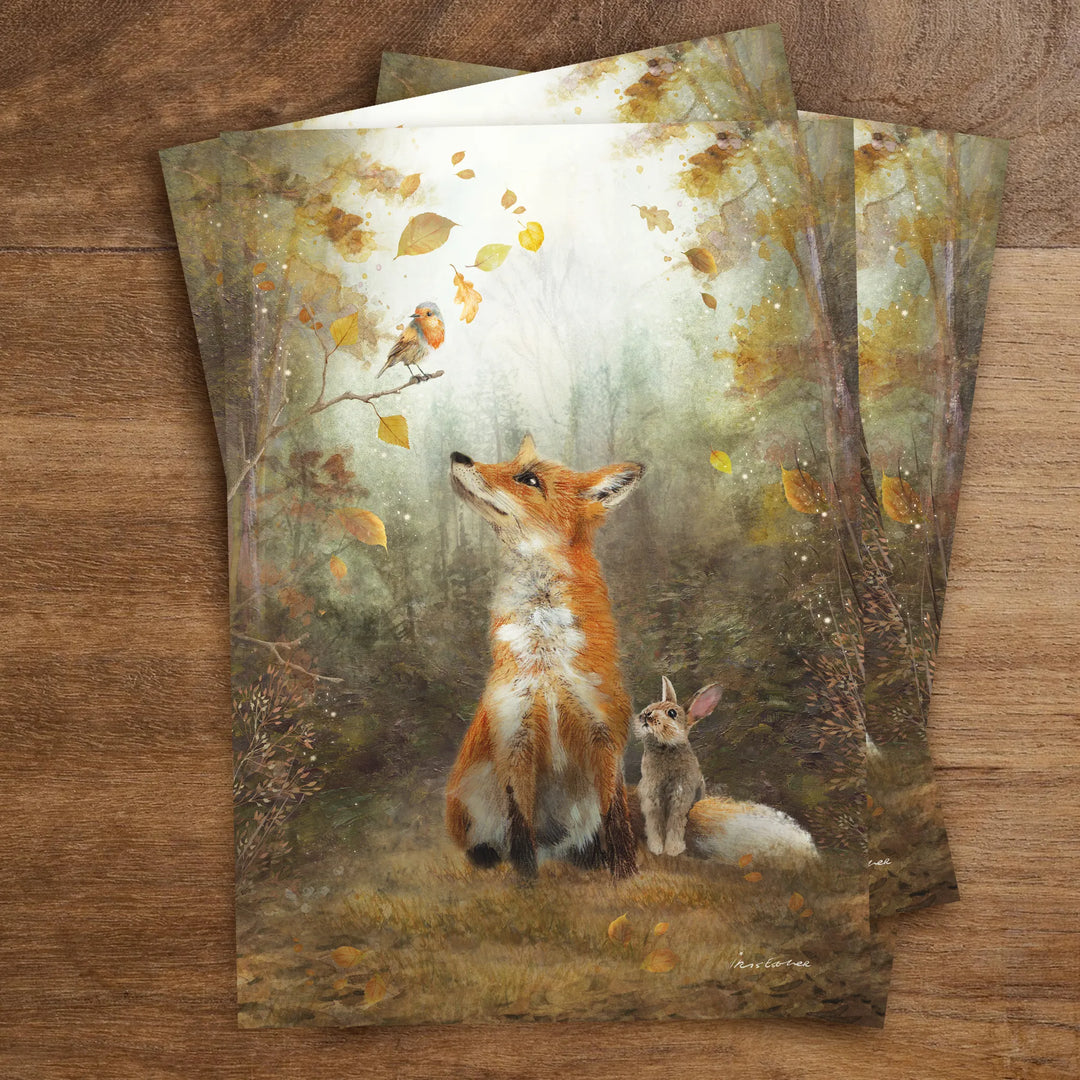 Kaart Autumn Leaves