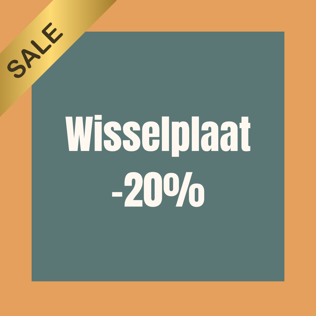 Wisselplaat -20%
