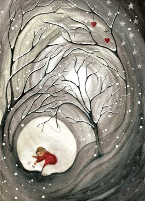 Bijdehansje Kaart Polar Bear