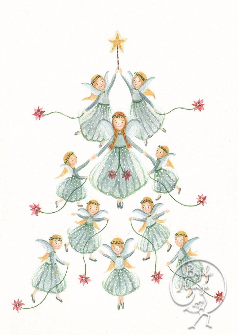 Card Tree Angels