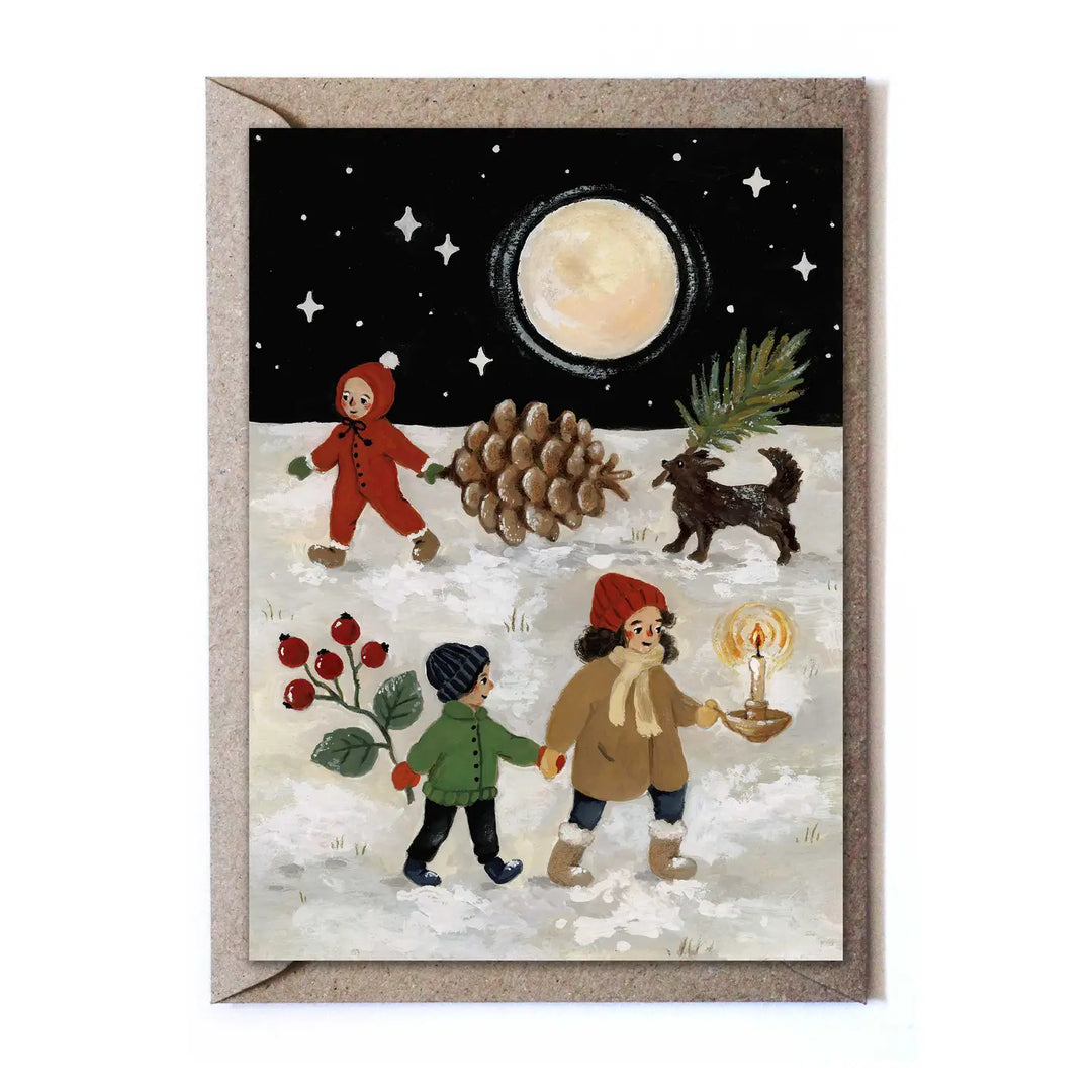 Kaart Carrying Advent