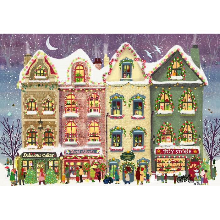 Puzzel Christmas Shopping