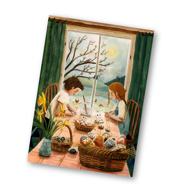 Kaart Eieren schilderen