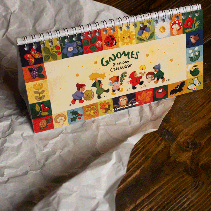 Verjaardagskalender Gnomes
