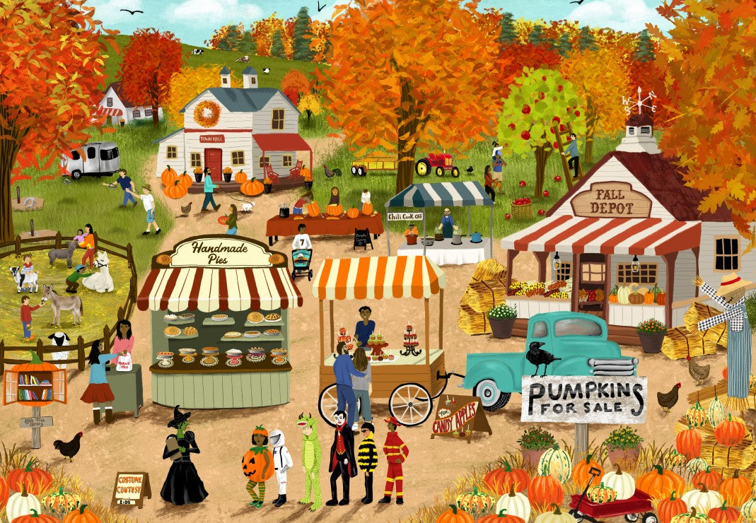 Puzzel Herfstfestival