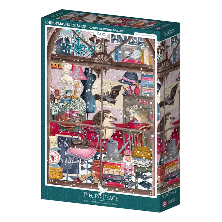 Puzzel Kerst boekwinkel