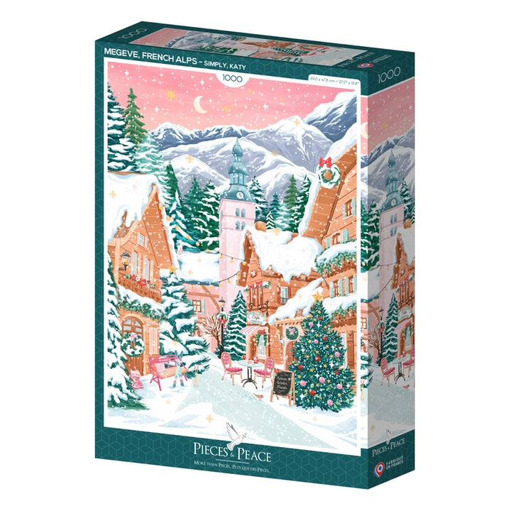Puzzel Megève, Franse Alpen
