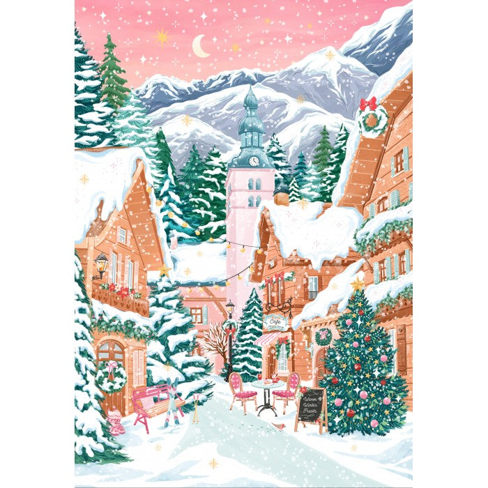 Puzzel Megève, Franse Alpen