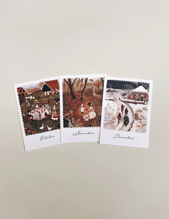 Seizoenskaarten set - MOMENTS WE KEEP