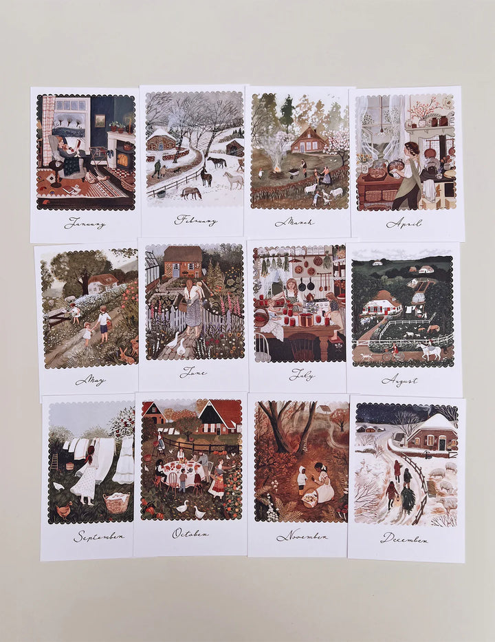 Seizoenskaarten set - MOMENTS WE KEEP