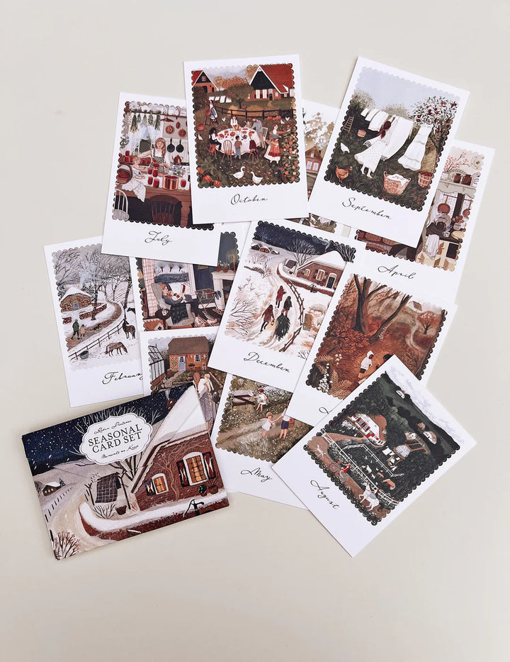 Seizoenskaarten set - MOMENTS WE KEEP