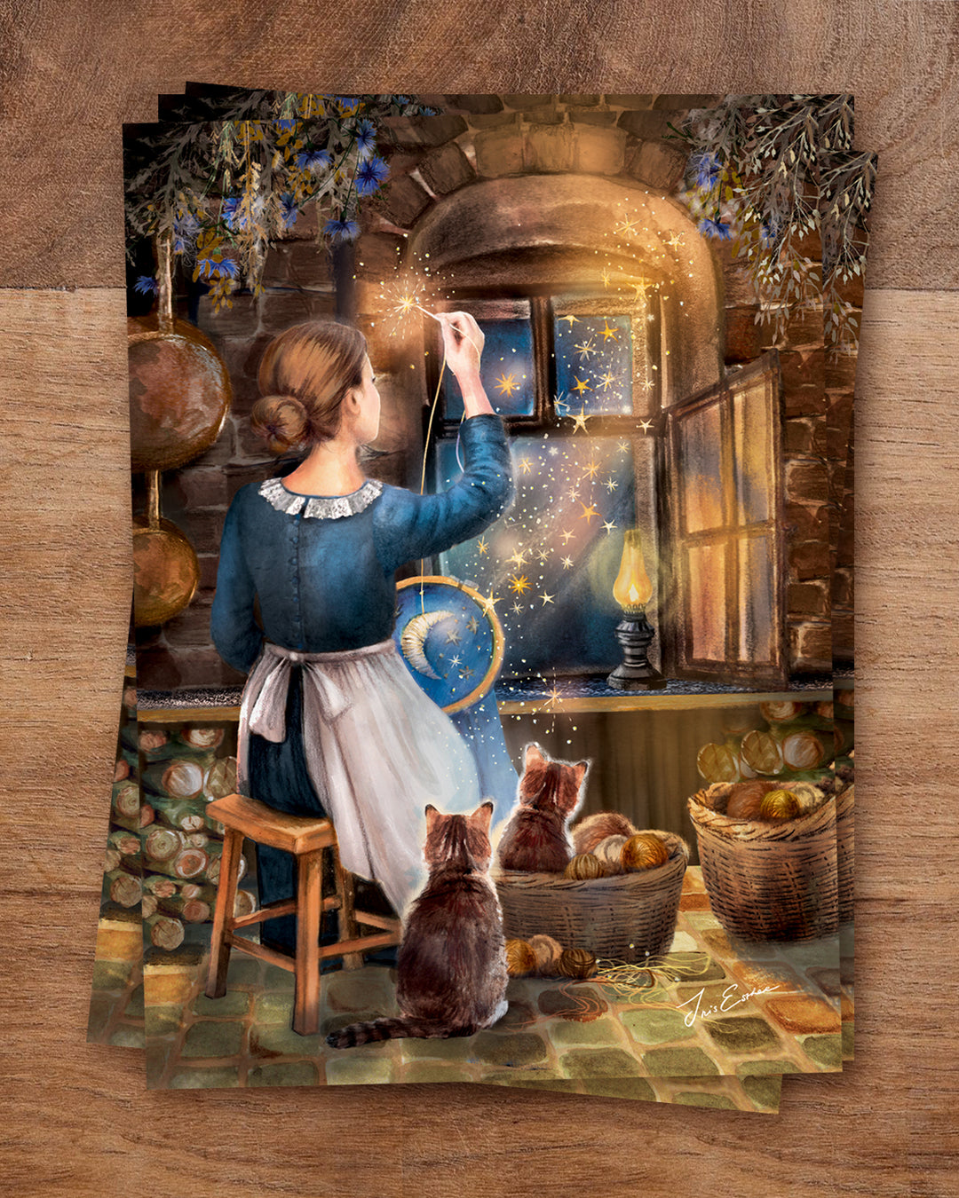 Kaart Seamstress of stars