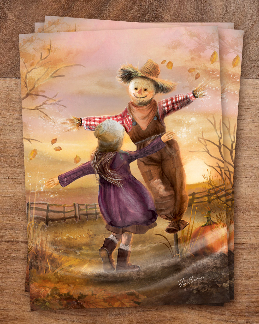 Kaart The Scarecrow's dance