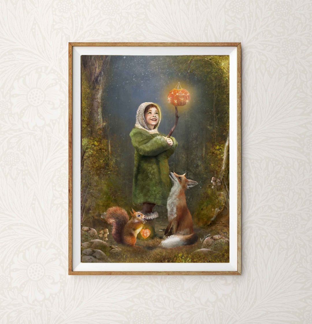 Artprint Pumpkin Glow