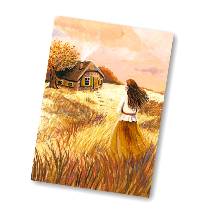 Kaart door de velden