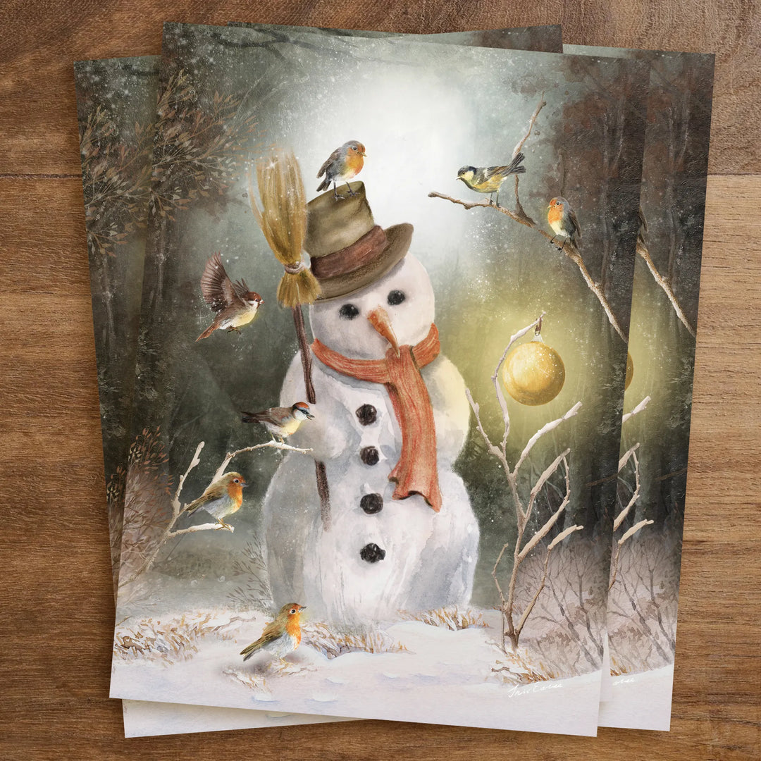 Kaart Enchanted Snowman