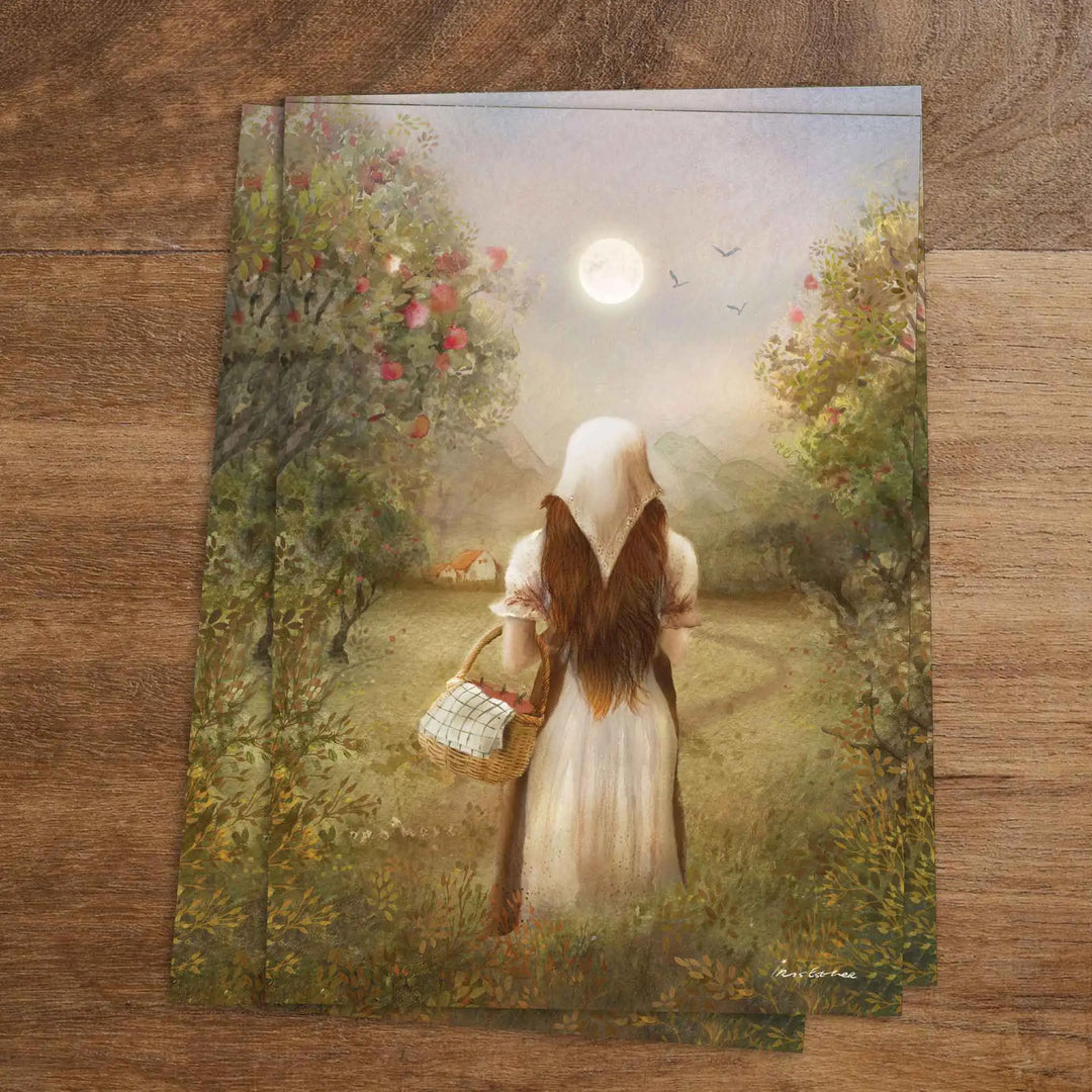 Card Full Harvest Moon