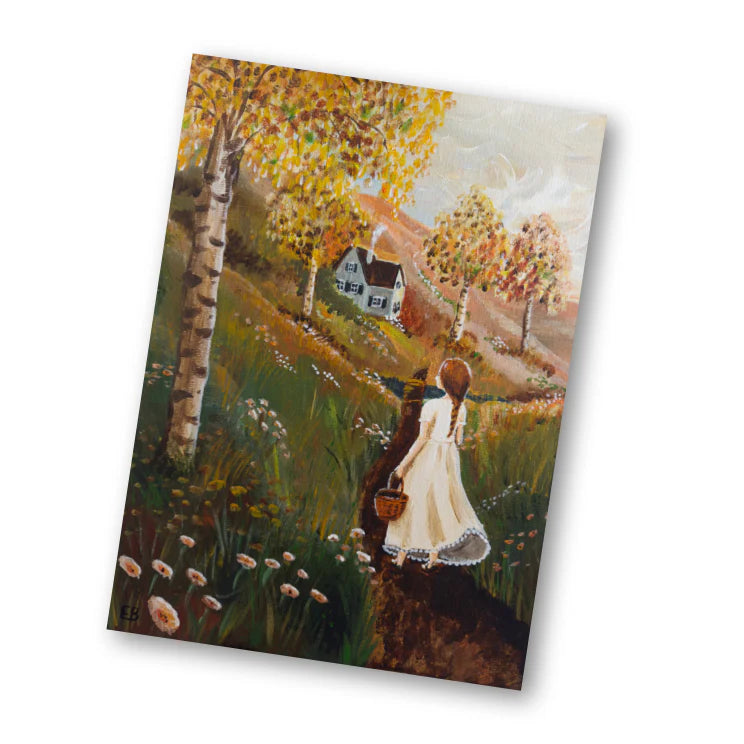 Kaart Het huis op de heuvel